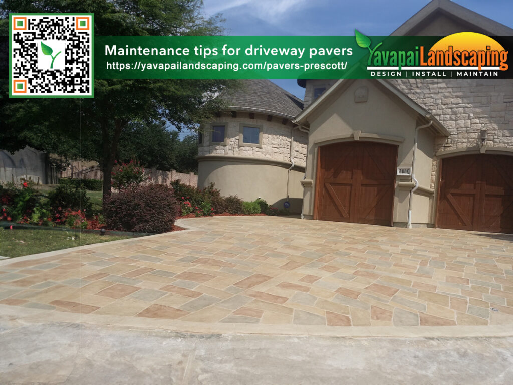Maintenance tips for driveway pavers