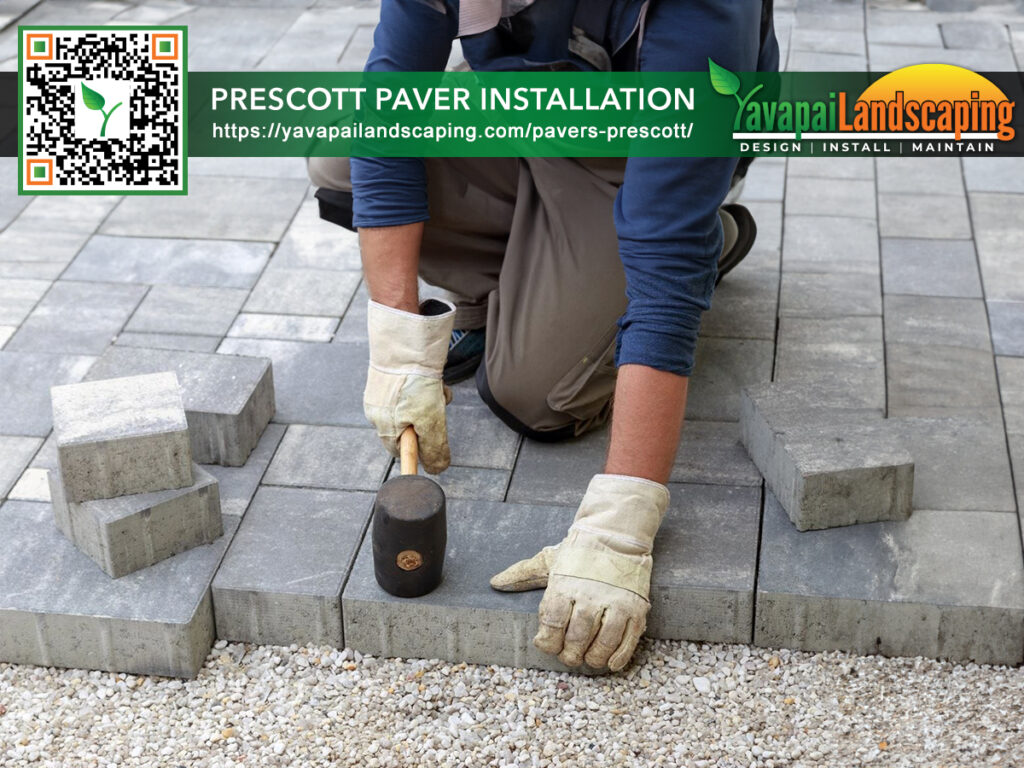 Prescott Paver Installation