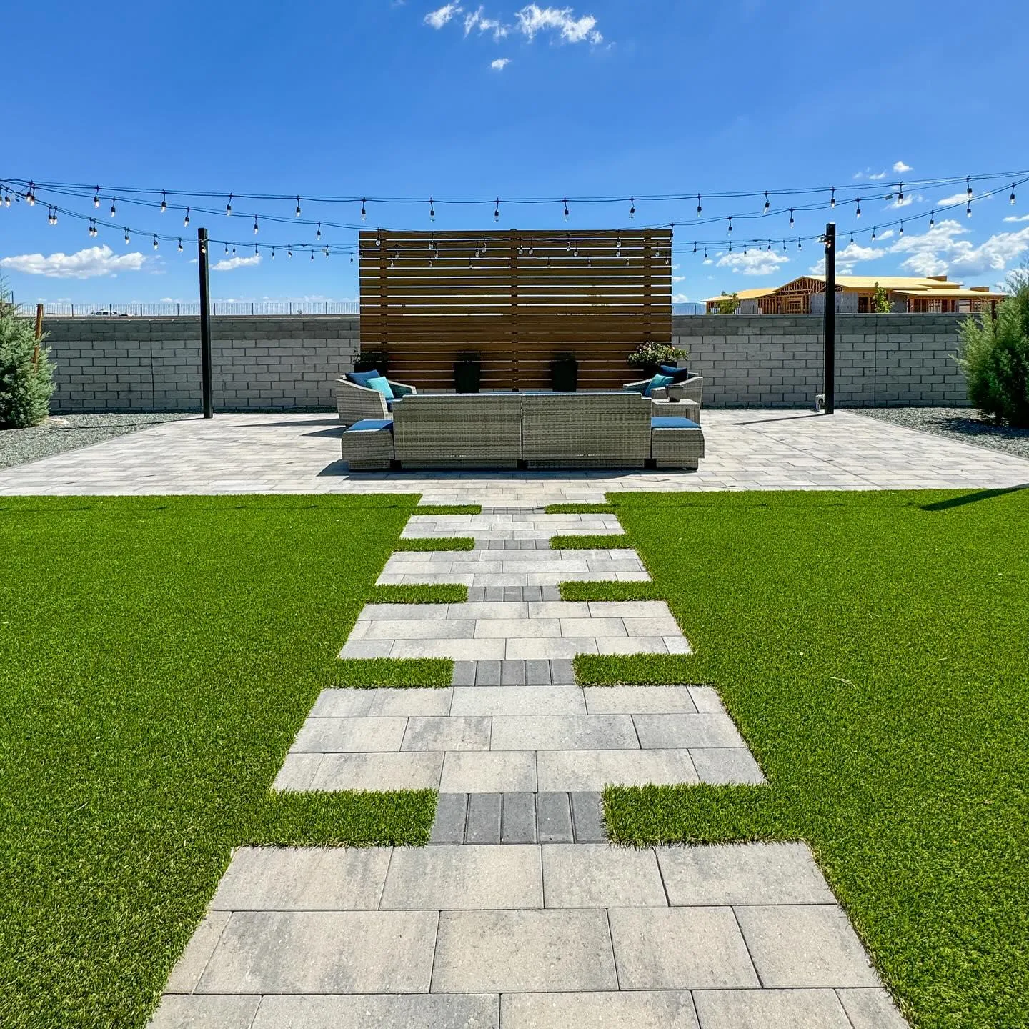 Artificial grass installation enhancing residential spaces in Prescott, highlighting aesthetic appeal and low maintenance